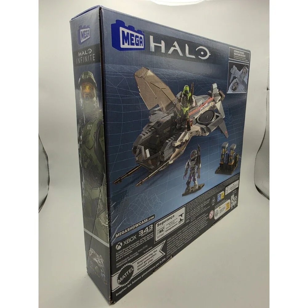 MEGA Halo Infinite UNSC Arctic Burn Wasp 342-Piece Building Set HXL04 13+